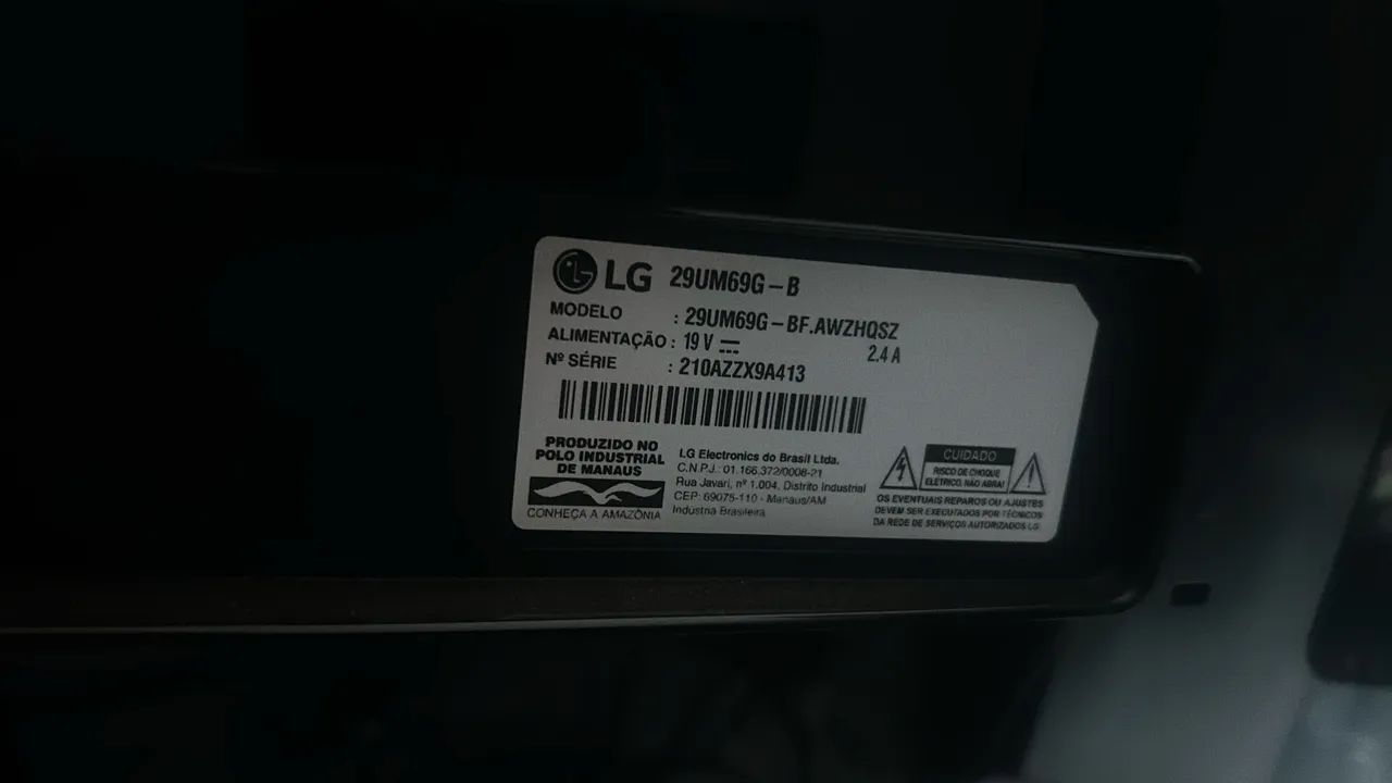 Monitor Gamer LG ultrawide 29 polegadas - Foto 3