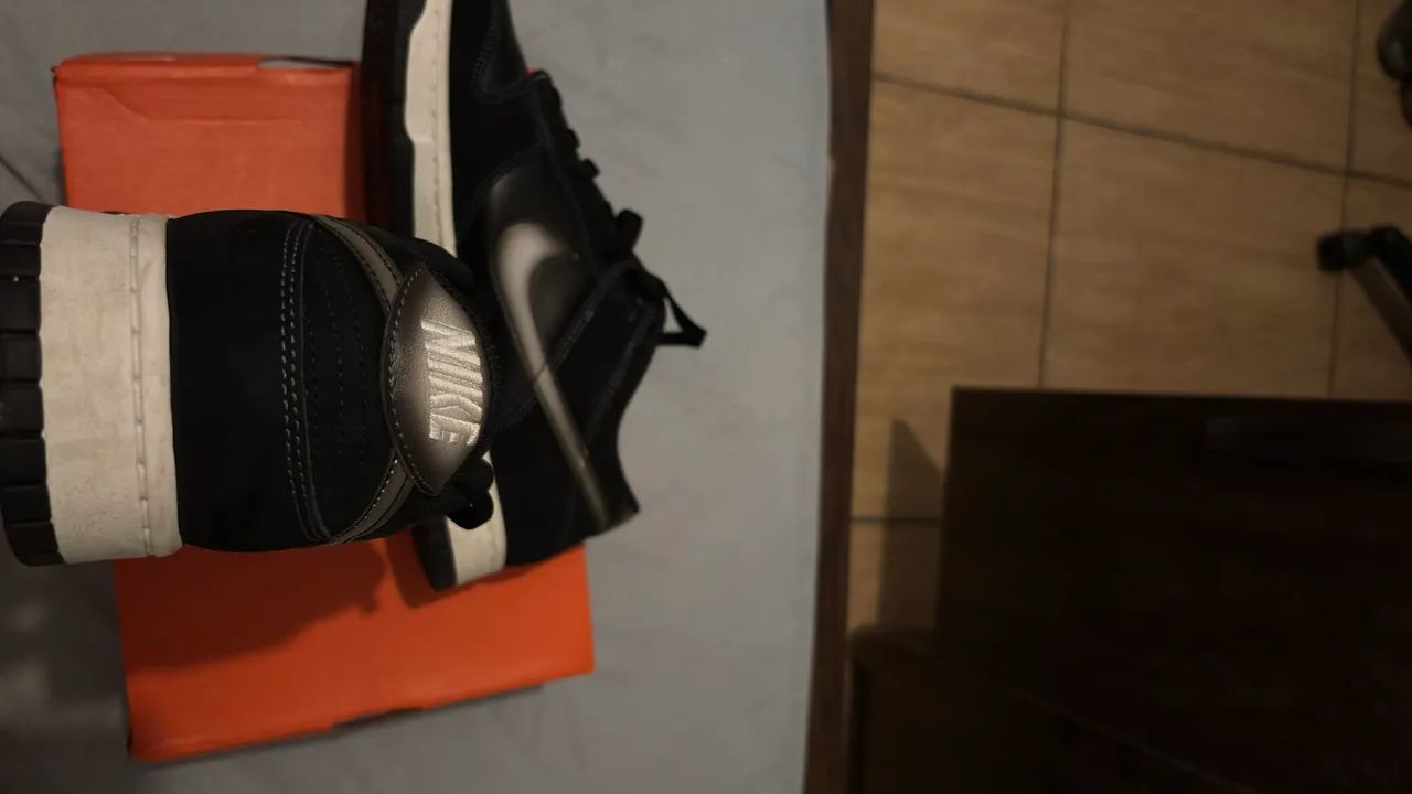 Nike Dunk Low Retrô Airbrush Swoosh - Foto 2