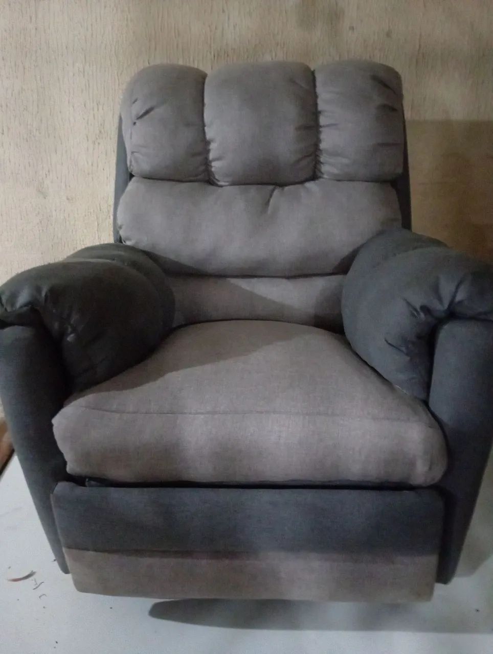 Imperial Reclining Armchair with Footrest Activation Trigger