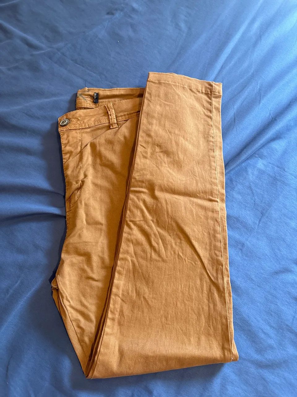 Calça caqui marrom polo wear 