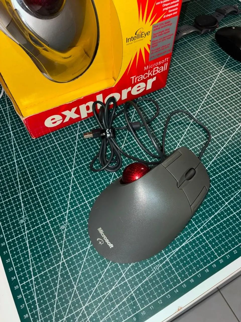 Mouse Microsoft Trackball Optical IntelliEye - Foto 2