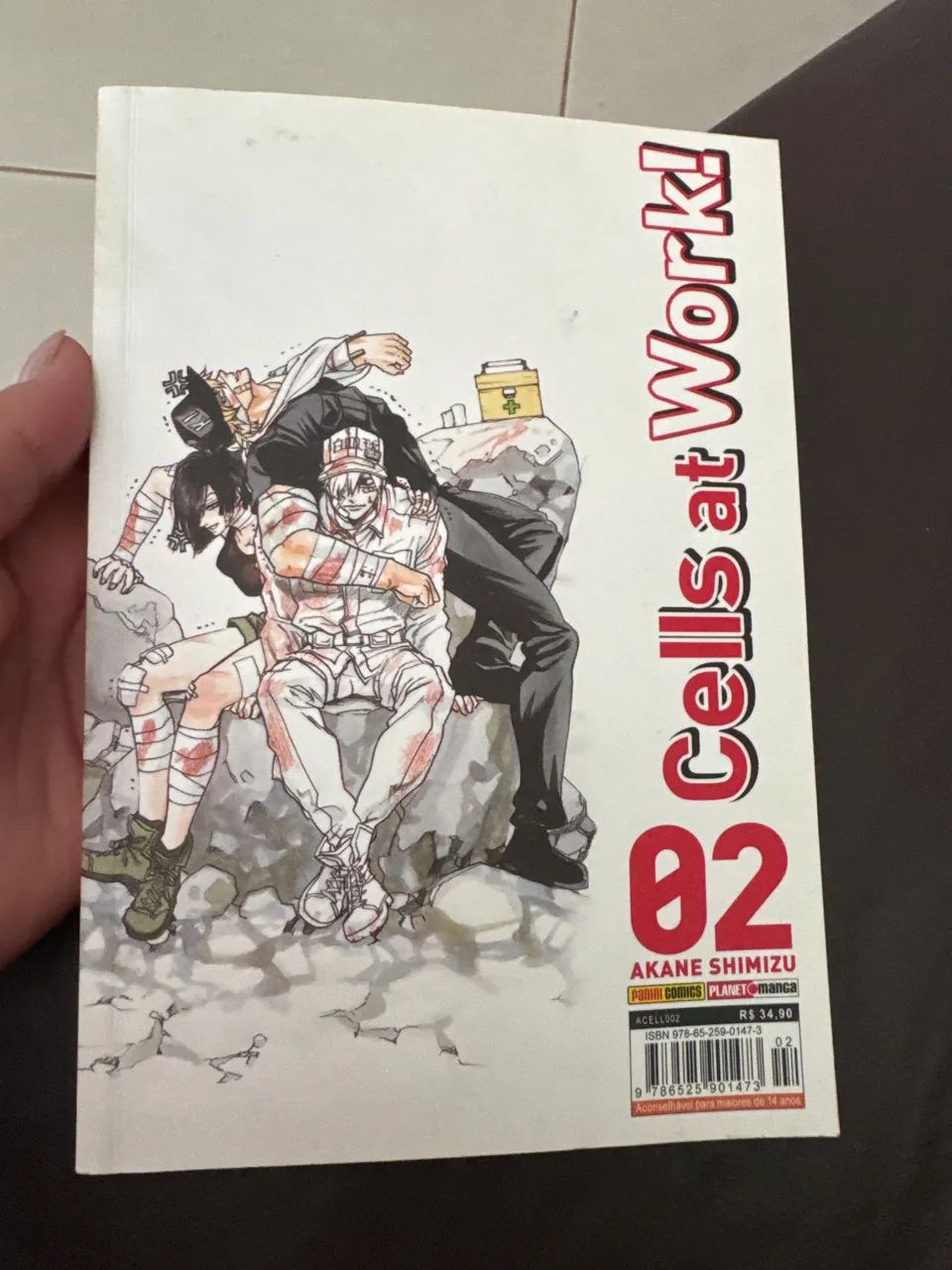Mangá Cells at Work!, Volume 2 - Foto 2