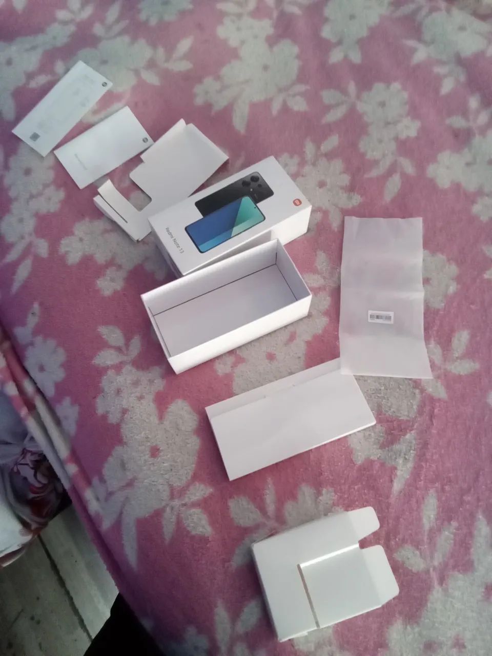 Caixa original redmi note 13