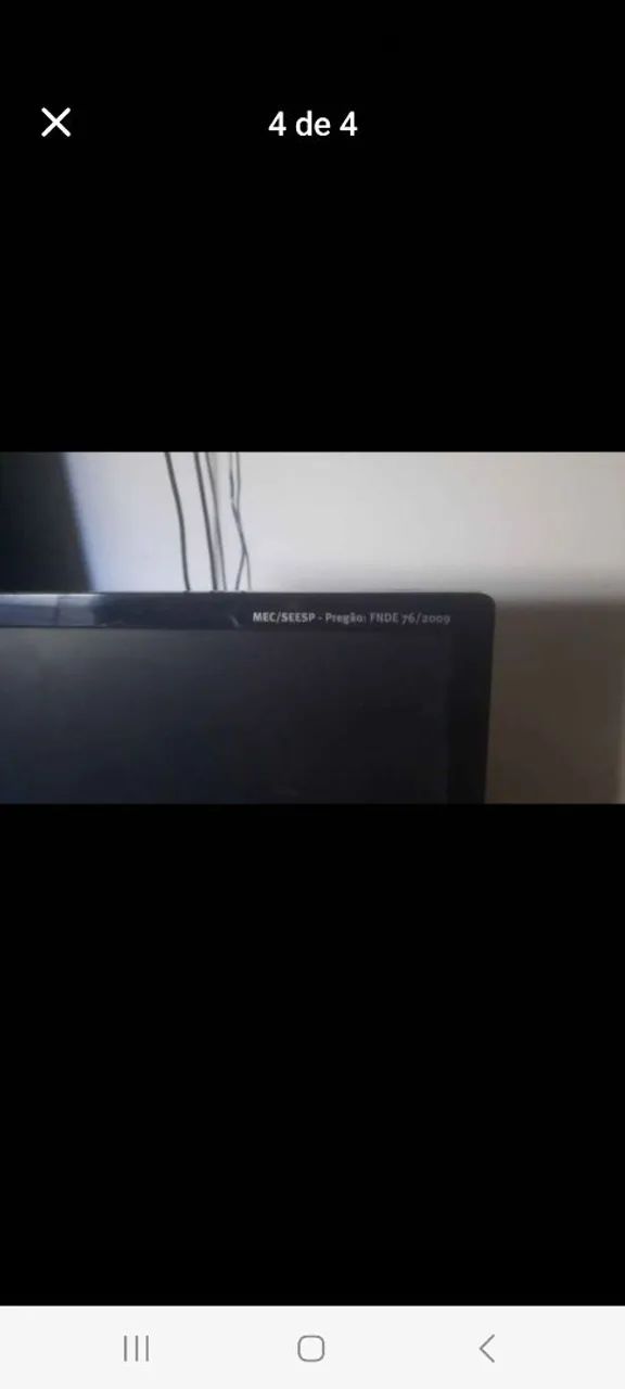Caixas de som e monitor