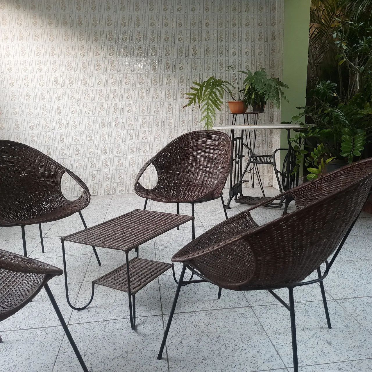 Conjunto em ratam antigo para varandas - Foto 2