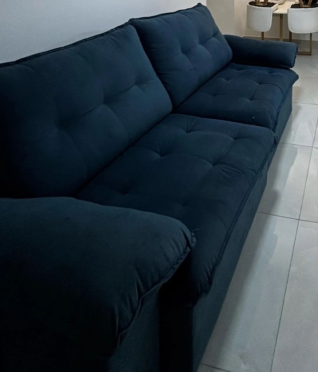 SOFÁ AZUL- MARINHO  - Foto 2
