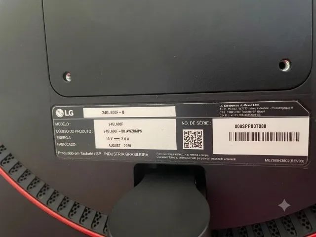 Monitor LG 24GL600F 120HZ (24 polegadas) - Foto 3