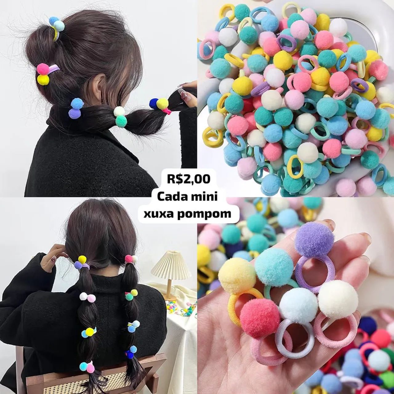 Mini xuxa pompom - Foto 4