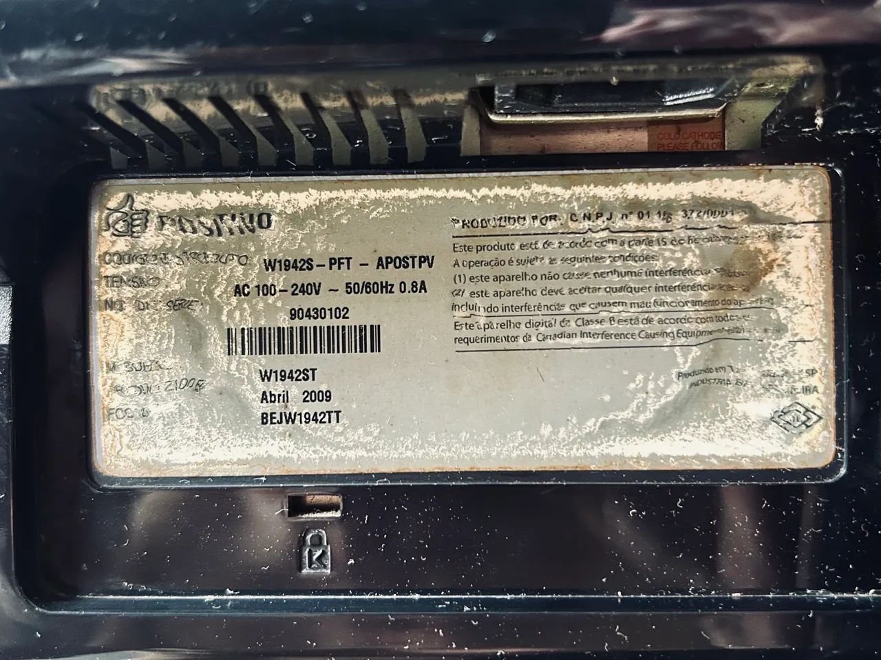 Monitor LCD 19 Polegadas Positivo Conecção VGA403064787168798721