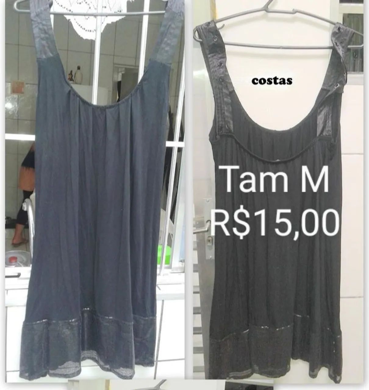 Lote com seis vestidos veste M  - Foto 2