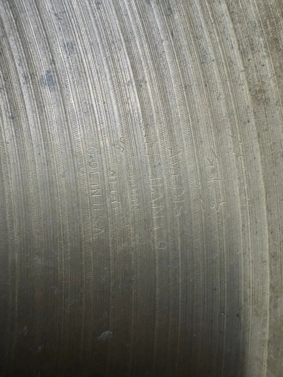 Zildjian ping ride 20 da década de 70
