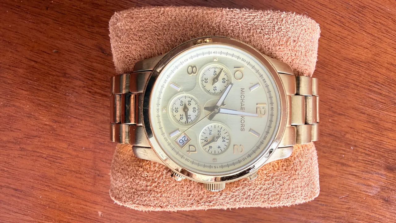 Michael Kors Runway MK5055 Dourado - Foto 2