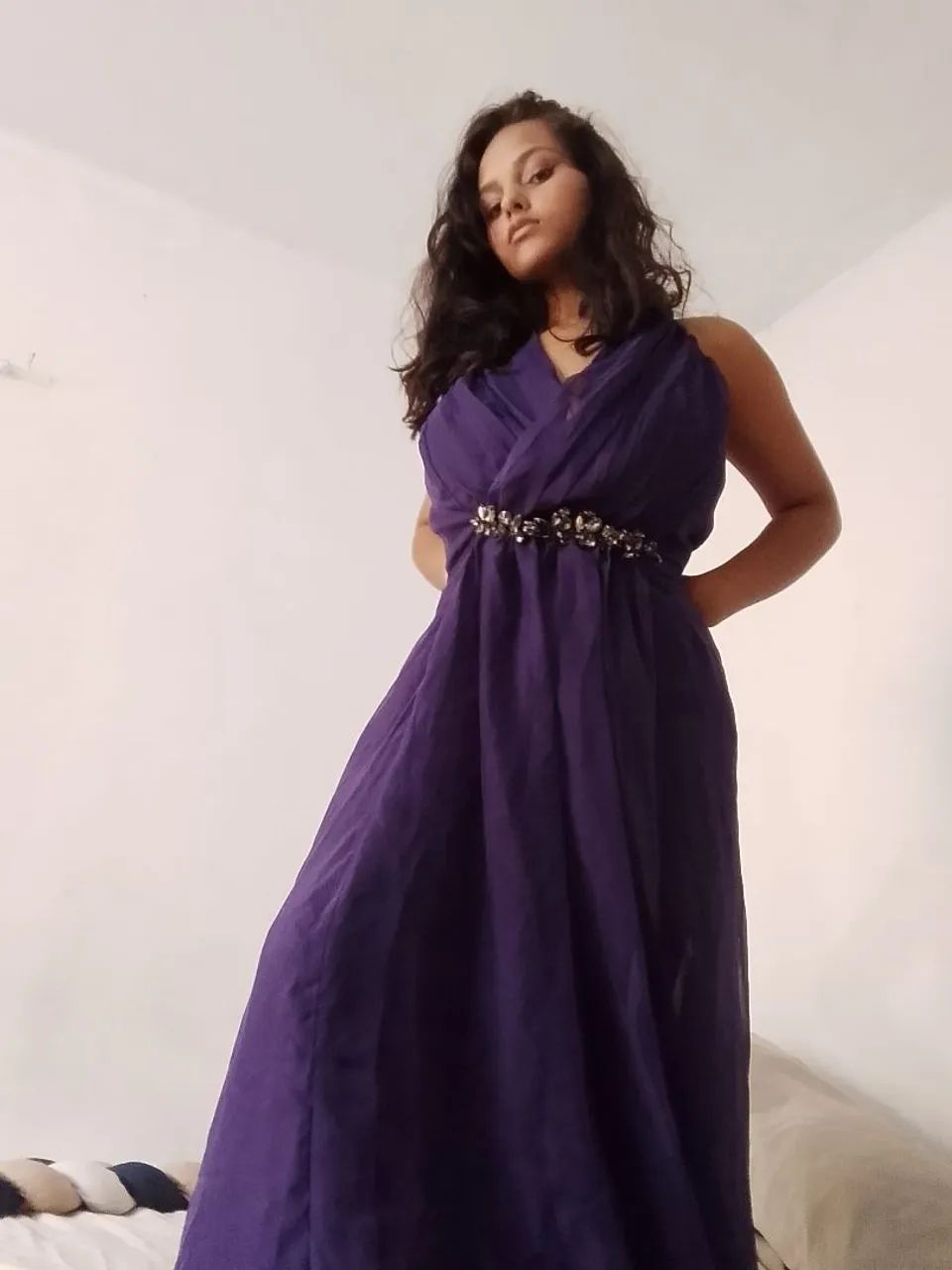 Vestido de Festa Tule Com - Foto 3