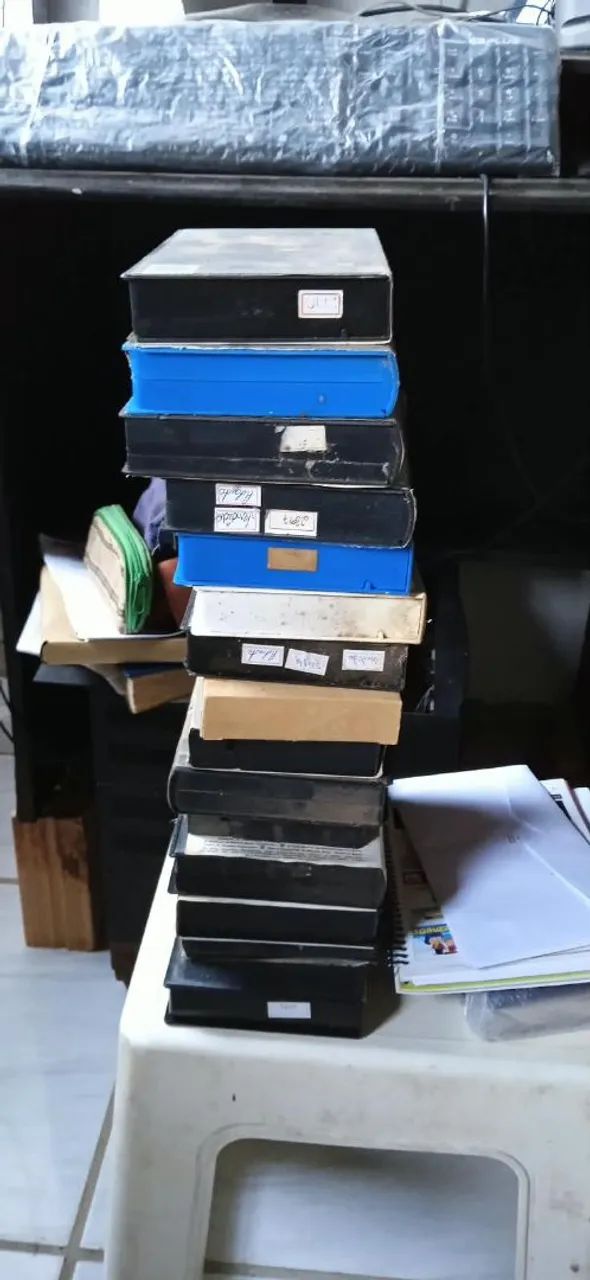 Fitas VHS  12 fitas