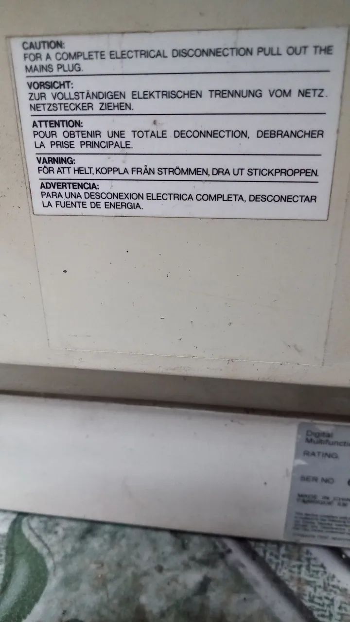 Impressora SHARP AL-1645CS - ERRO H3 - Foto 2