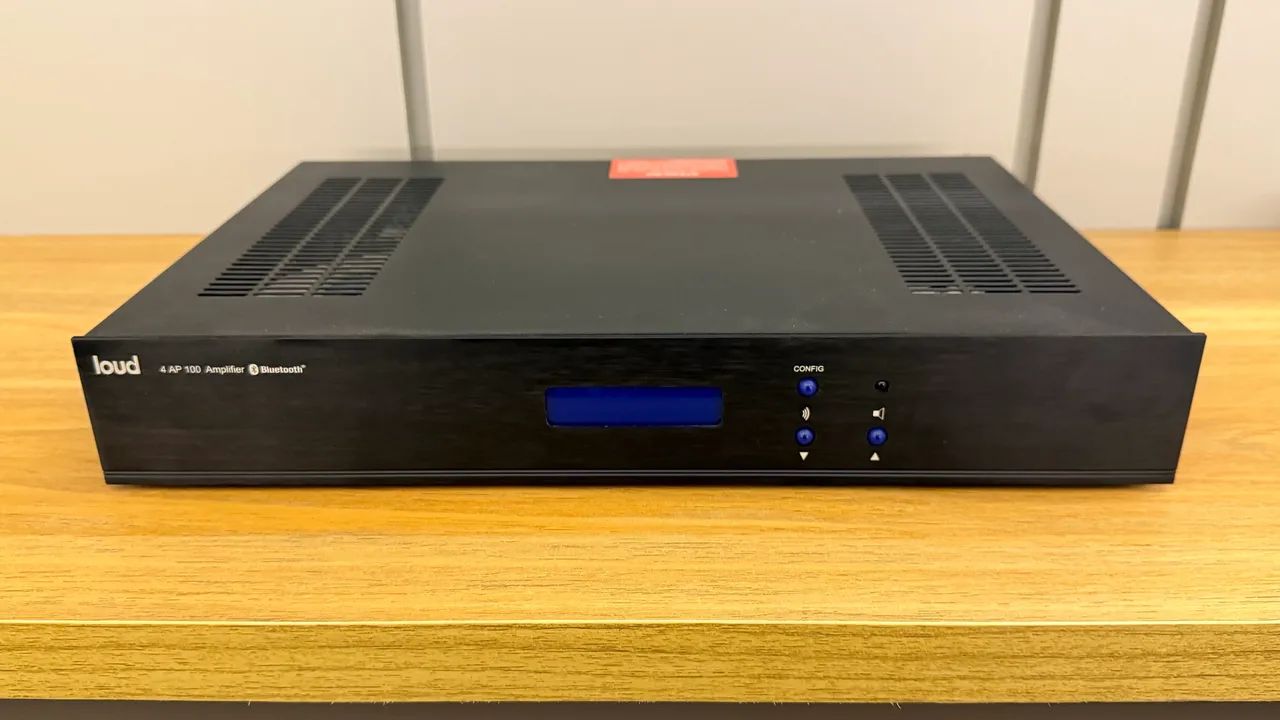 Amplificador Loud 2 zonas 400W com Bluetooth - 4 AP 100