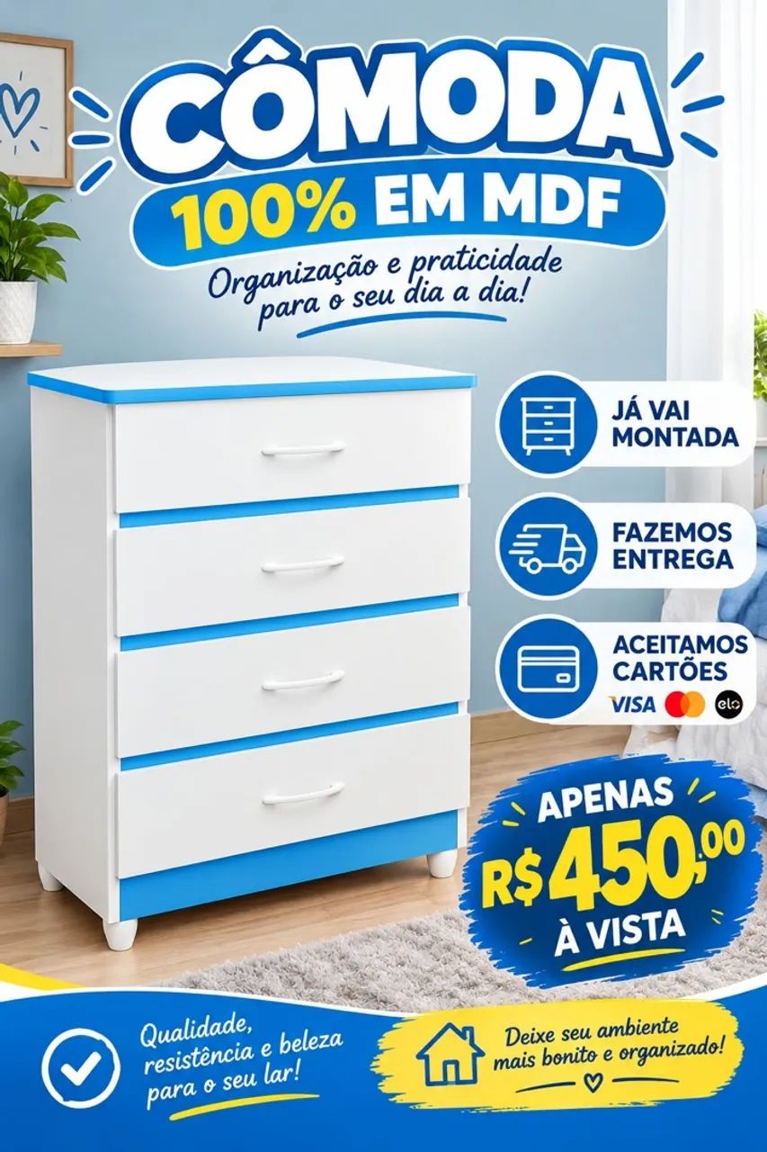 Cômodas MDF - Foto 3