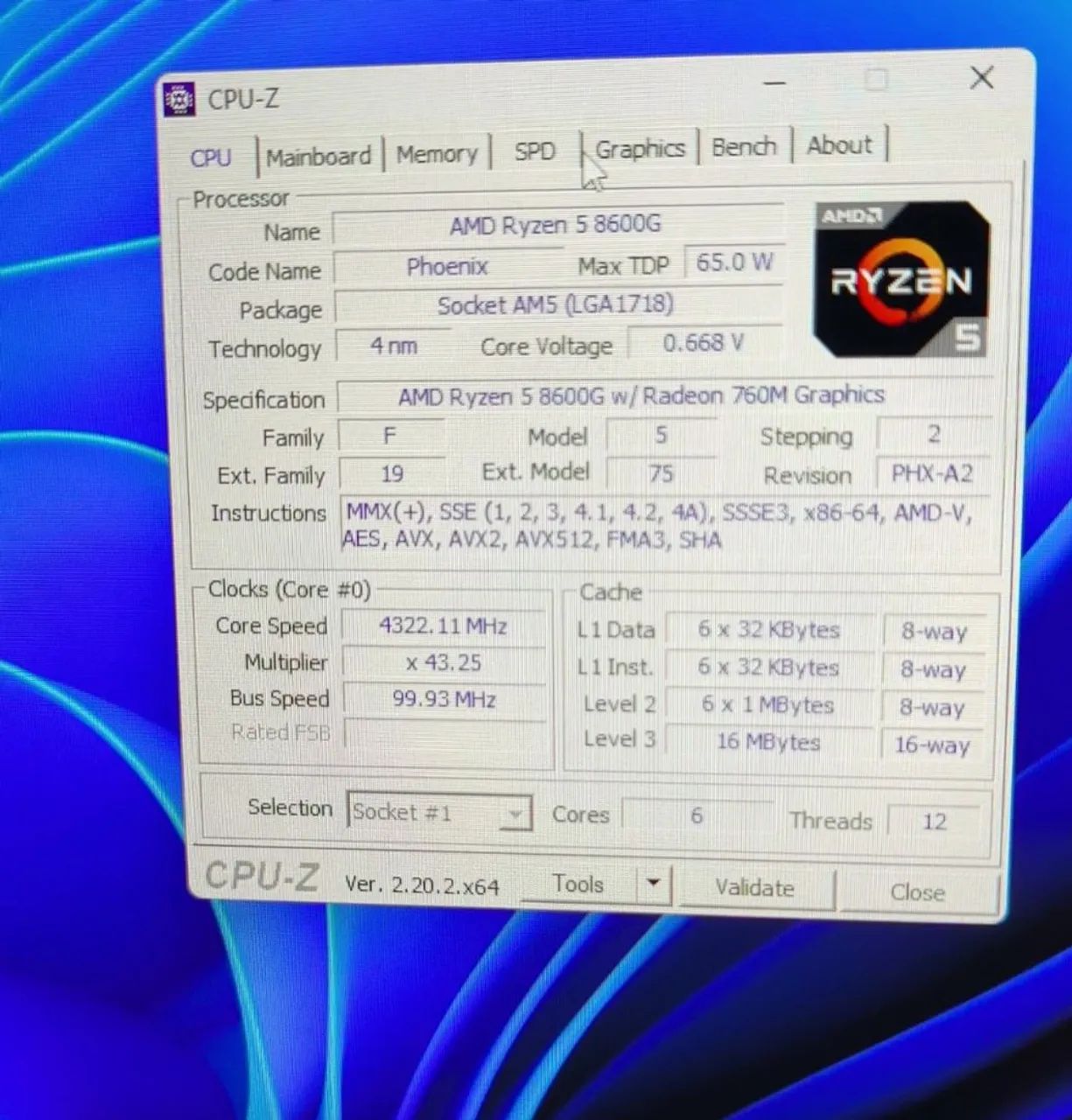 Ryzen 5 8600g - Foto 4