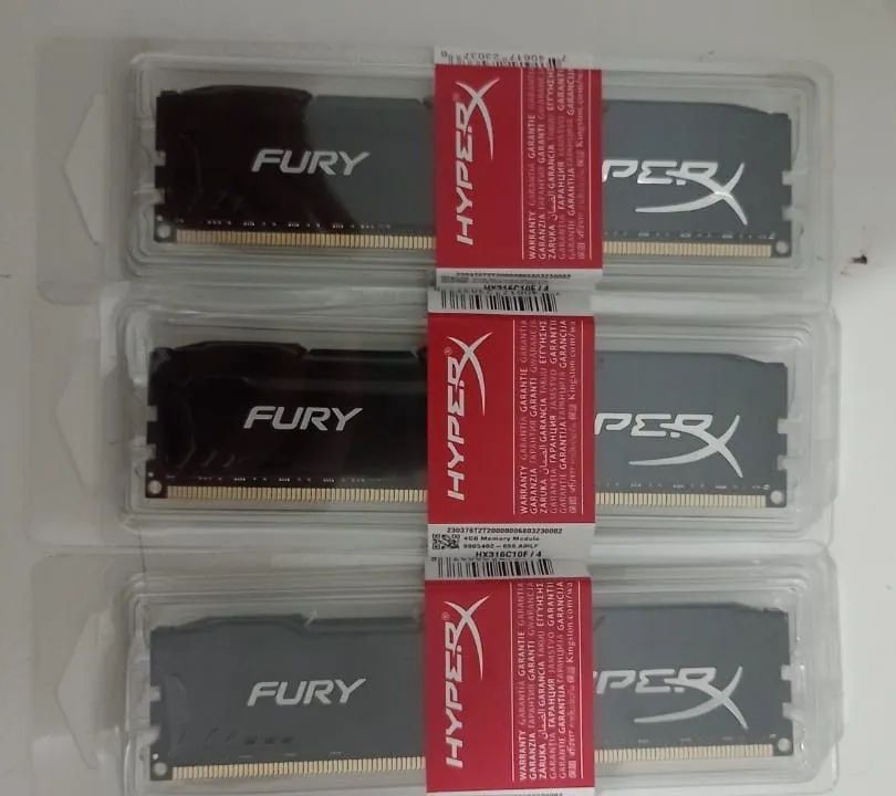 Vender rápido, memória ram DDR3 3x 4gb 