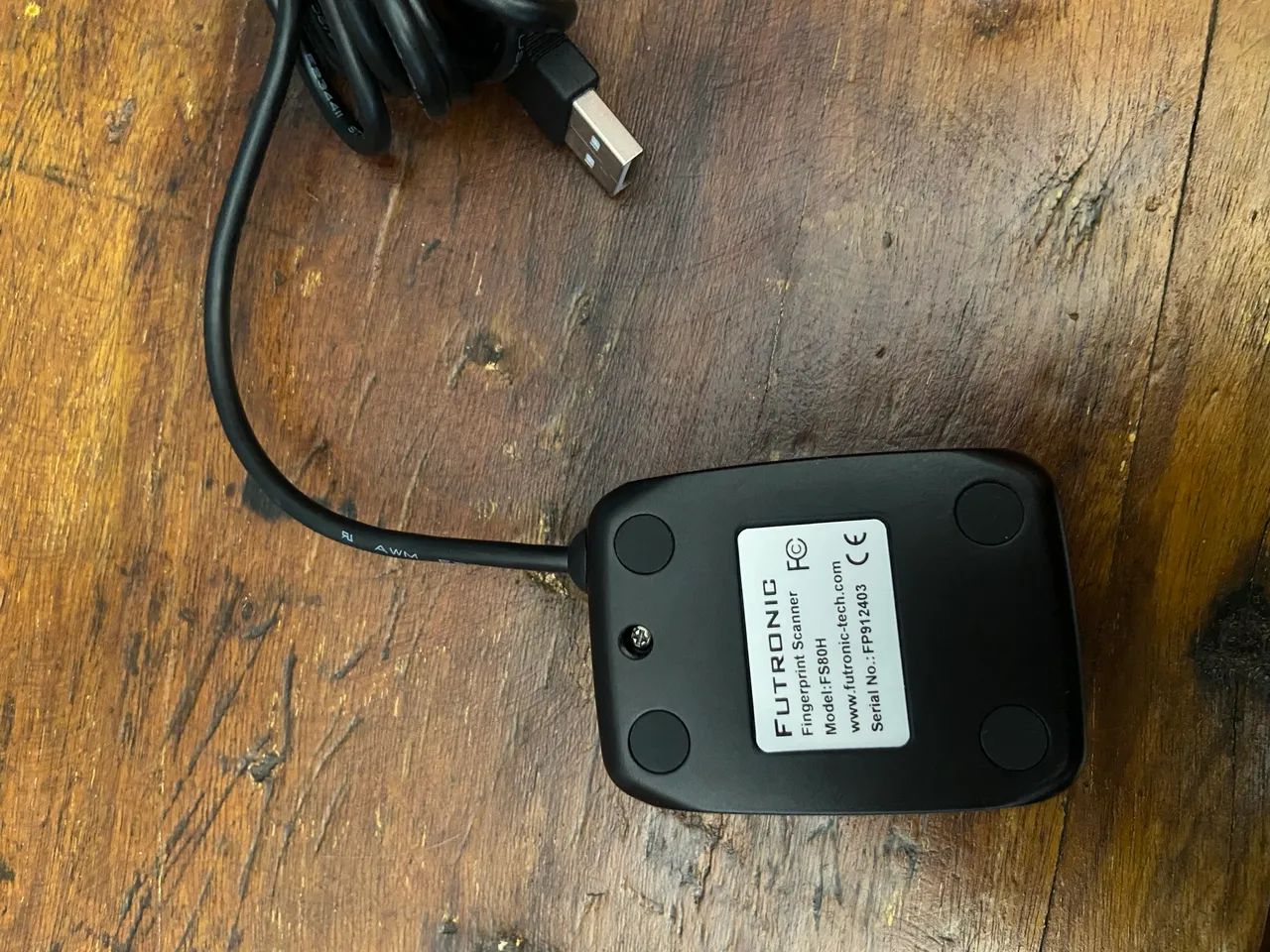 Futronic Scanner de Impressões Digitais USB FS80 - Foto 3