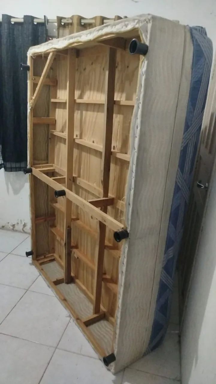 Cama box casal, em molas , entrega grátis - Foto 5