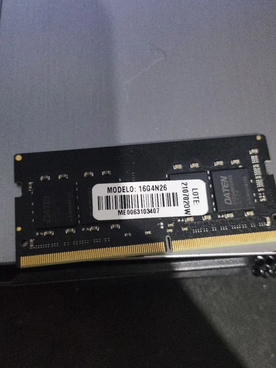 Memória ram notebook ddr4 16gb 