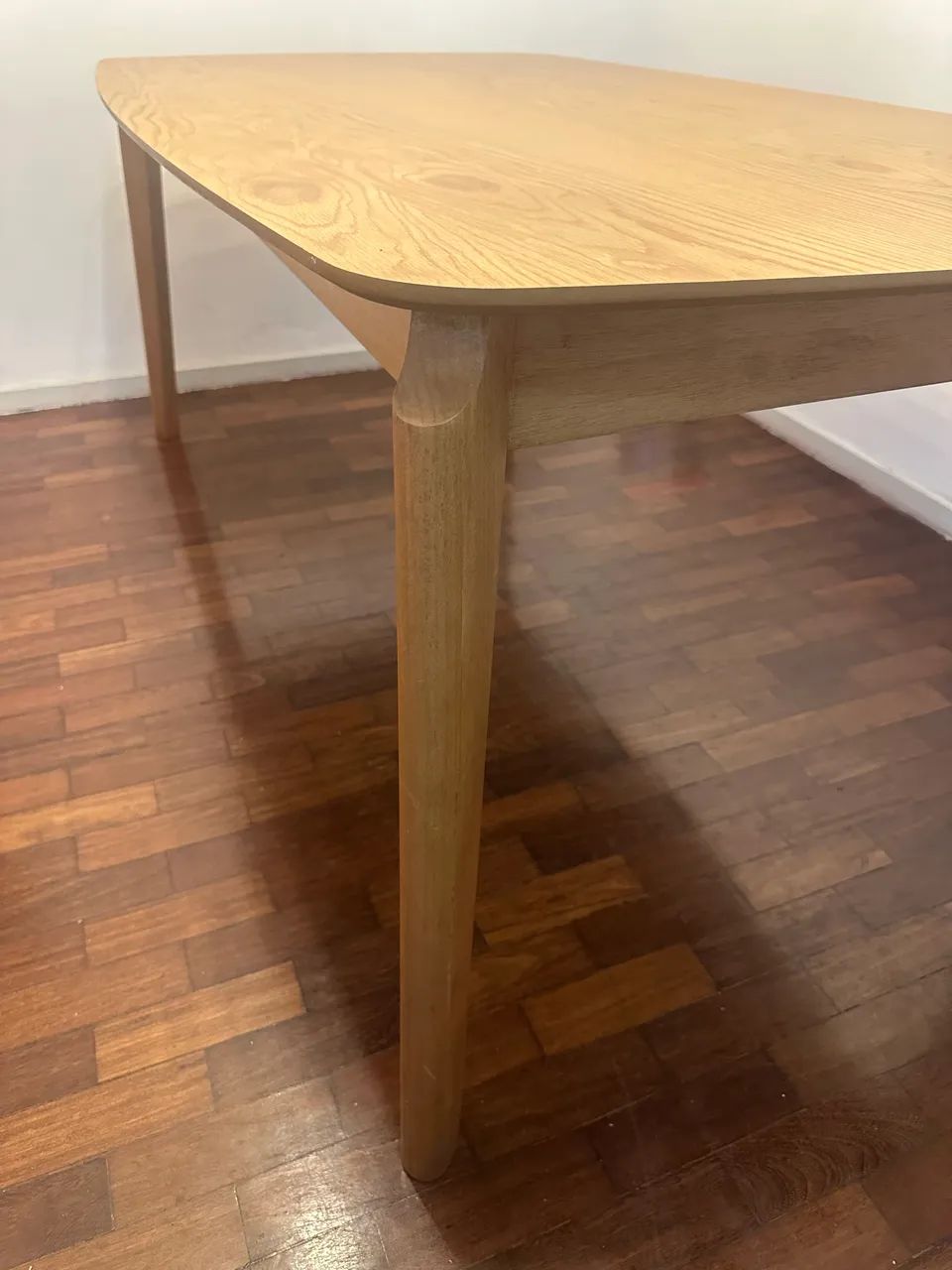 Mesa de Jantar Lalá Retangular - Carvalho Americano - Foto 2