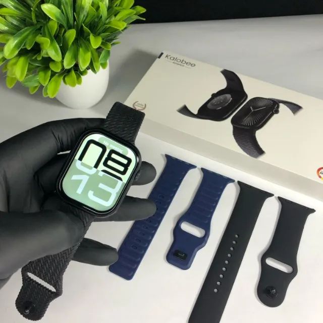 Smartwatch N10 Slim - Acompanha 3 Pulseiras