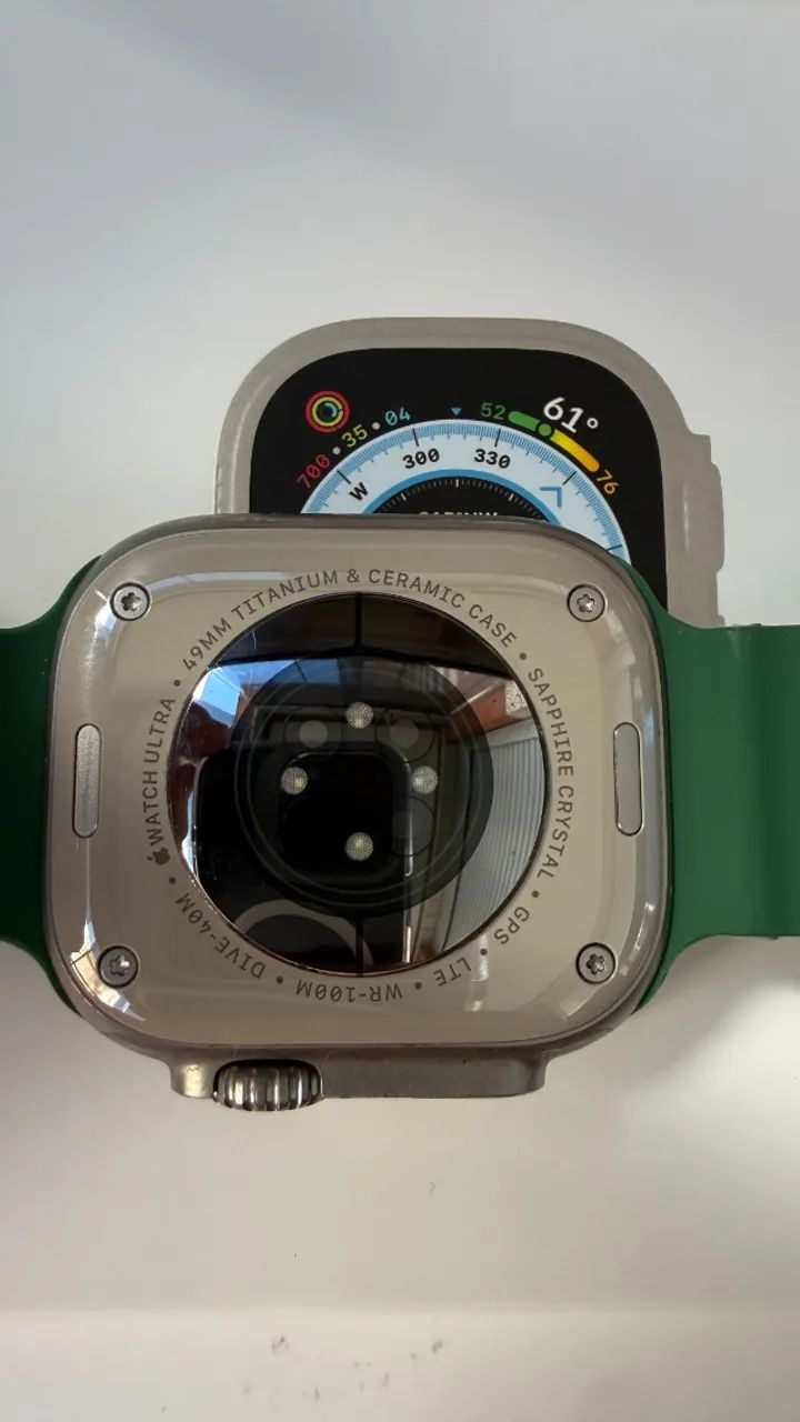 apple watch ultra GPS+Celular - Pulseira Loop Alpine Orange - Foto 2
