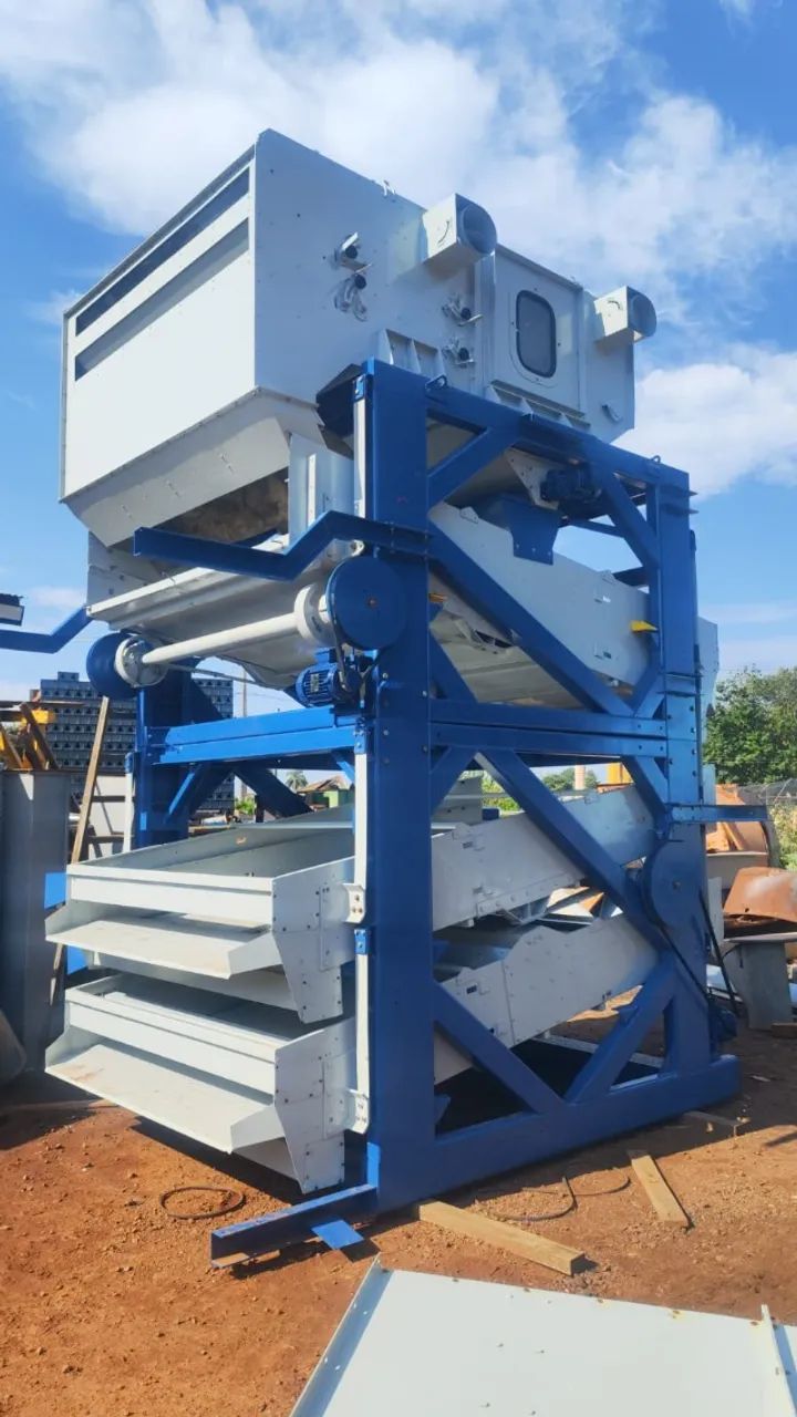 Pre limpeza capacidade 120ton/h