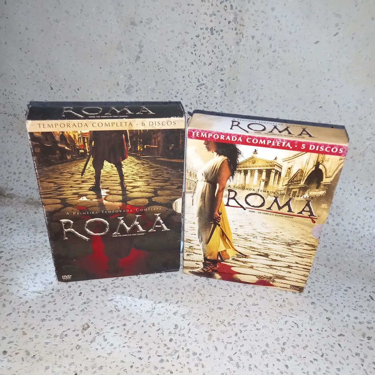 DVD Roma 1ª e 2ª Temporada Completas - Lote HBO - 11 Discos - Original
