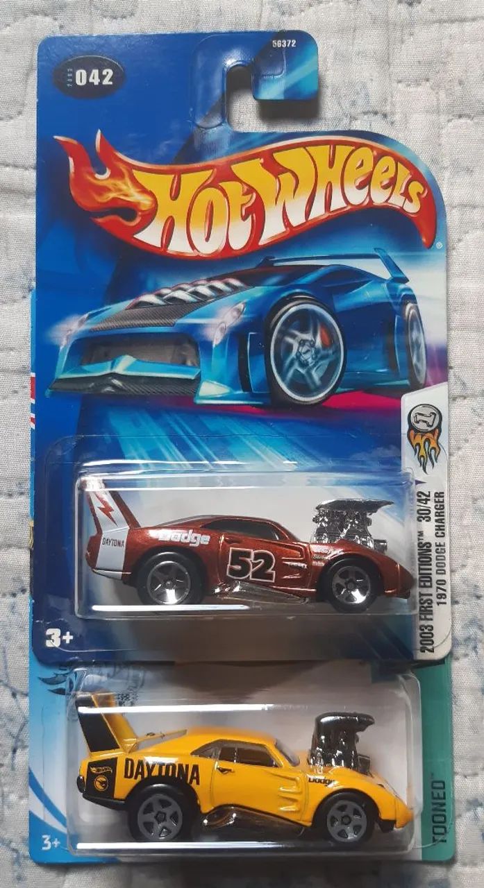 Hot wheels dodge charger daytona tooned - Foto 2