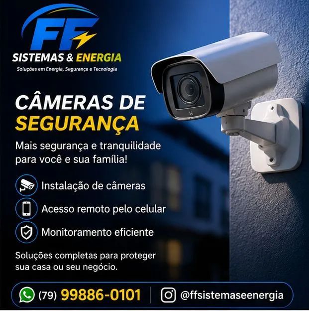 Câmeras de Segurança - Instalação e Configuração