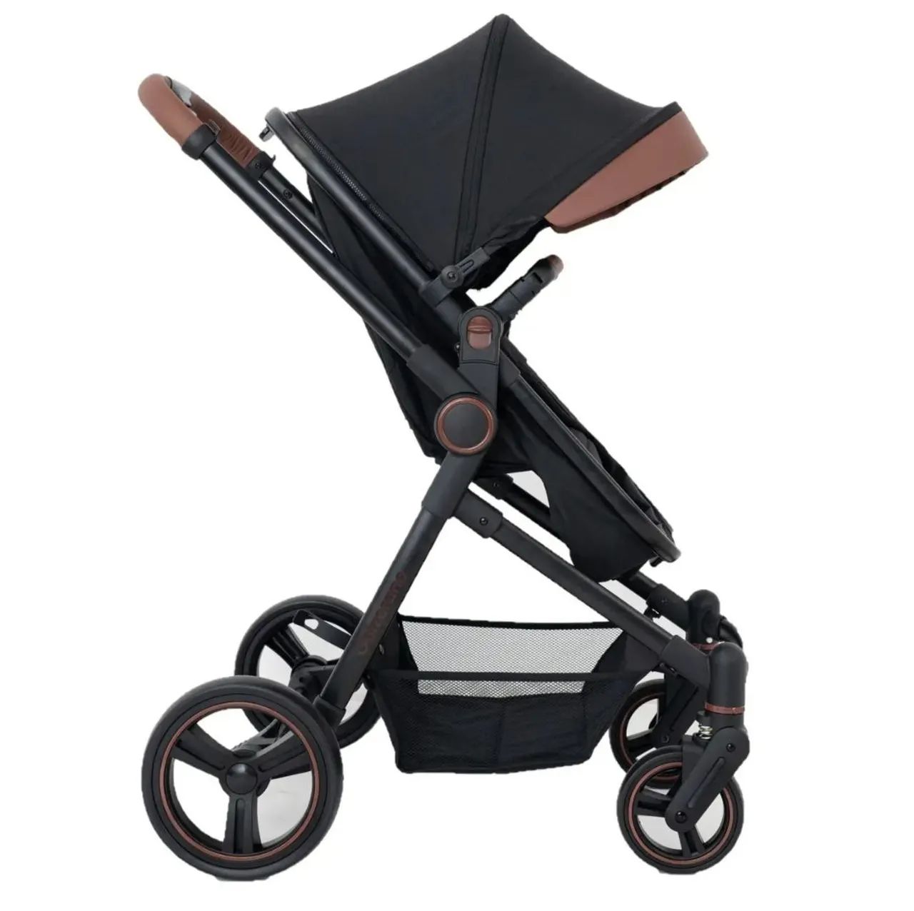 Carrinho de Bebe Moises Bebe Conforto Base Galzerano Ivy Black - Foto 4