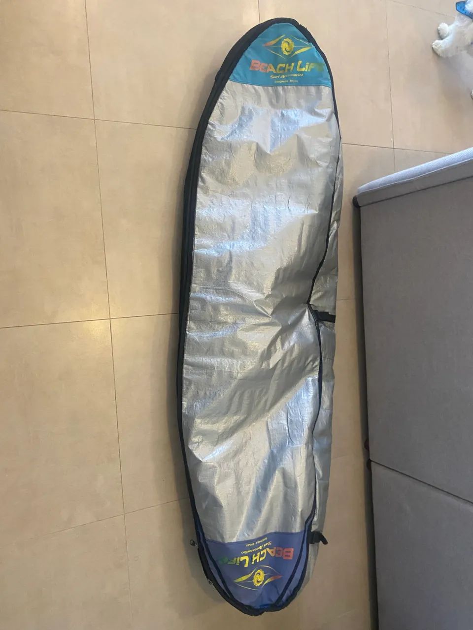 Capa tripla de viagem de surf até 6,6  - Foto 2