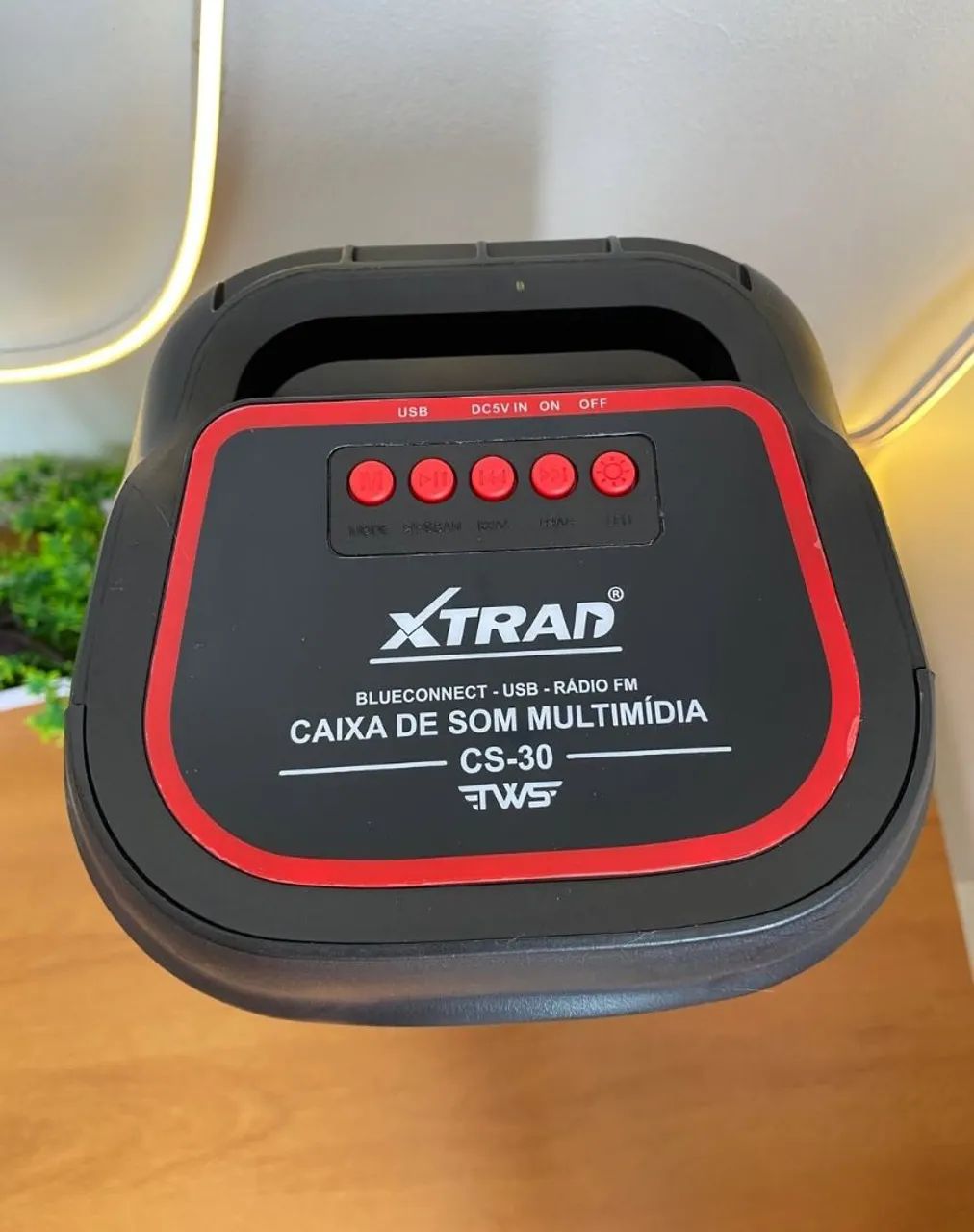 Caixa de Som | Rádio Bluetooth | LED RGB  - Foto 3