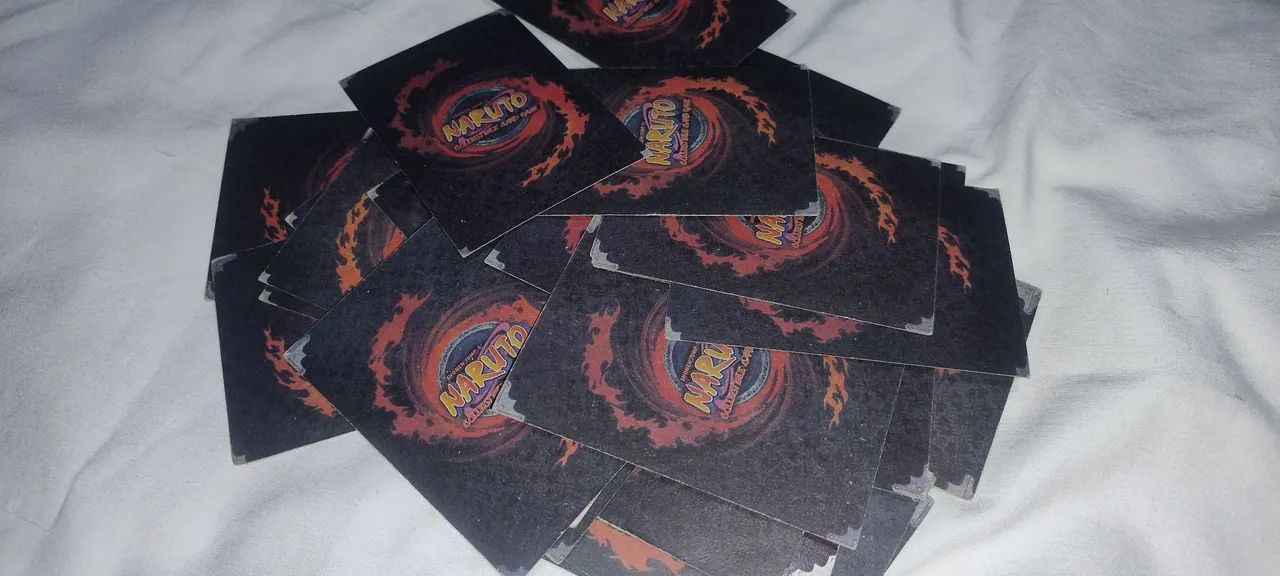 Lote  50 cartas Naruto  Shippuuden antigas  - Foto 4