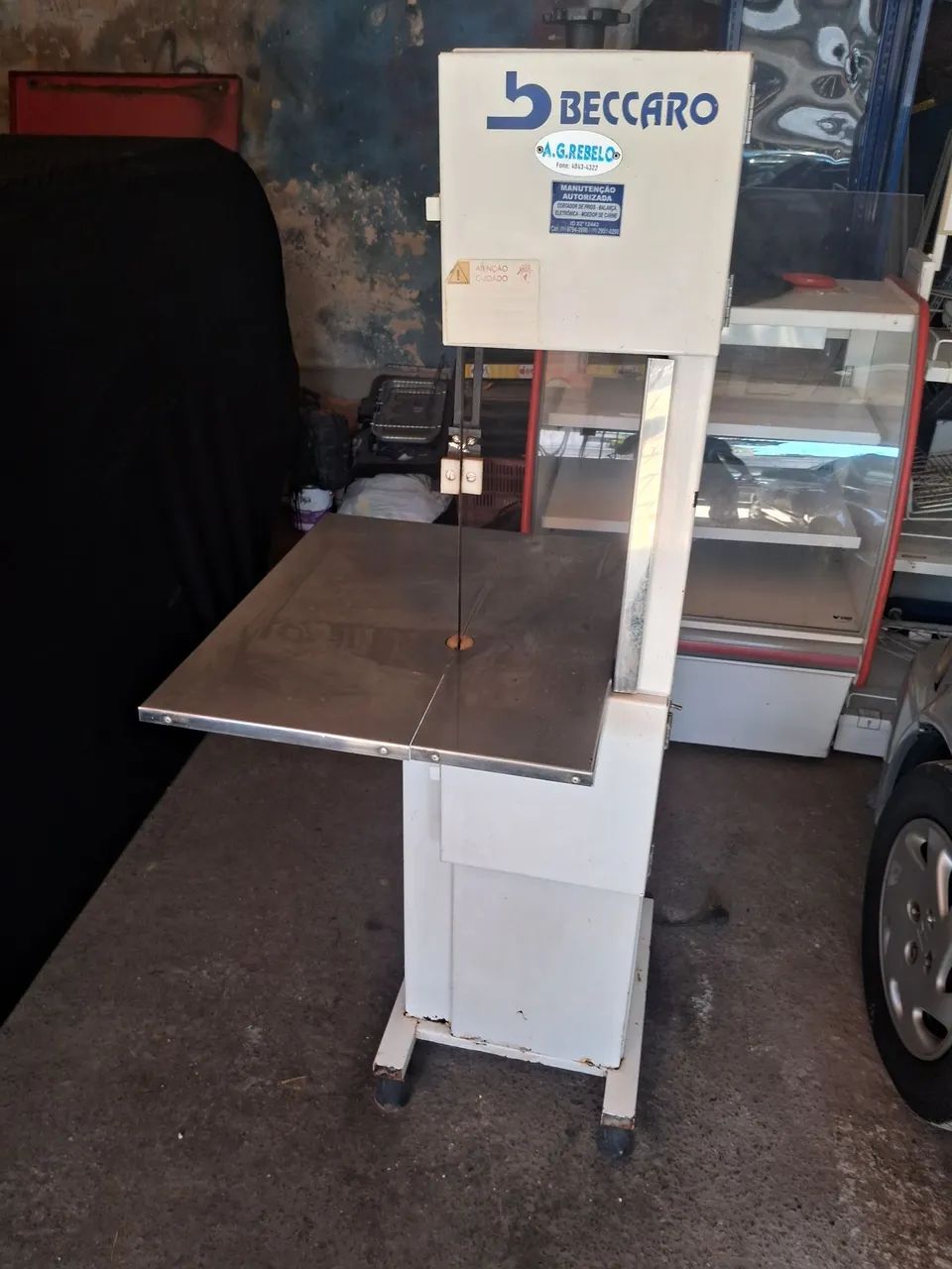 Serra fita açougue, mercado