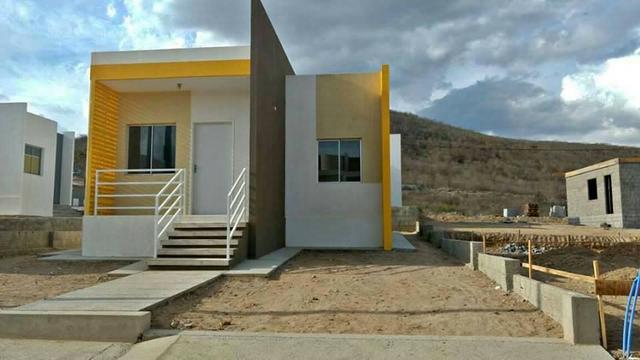 Casa 2 quartos, pronta pra morar no bairro de Rendeiras - Financiamento Caixa