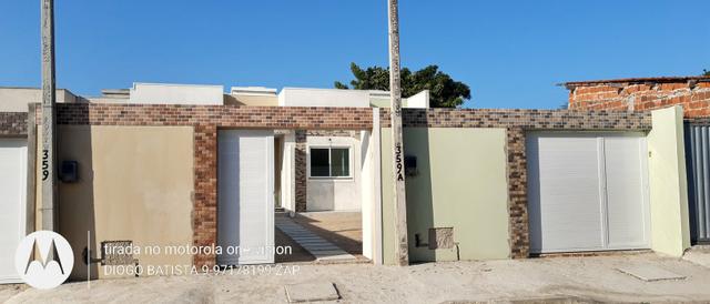 Casa plana no eusébio com terreno grande - Foto 7