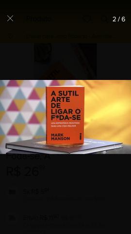 Sutil arte de ligar o f*da-se - Foto 4