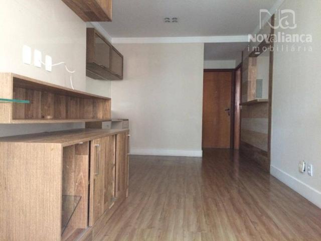 Apartamento com 3 quartos para alugar, 85 m² por R$ 1.500/mês - Itapuã - Vila Velha/ES