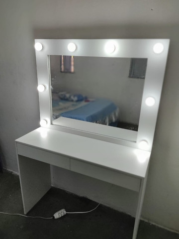 Penteadeira Camarim em MDF - Branco R$ 750 - Foto 2