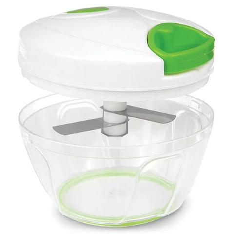Mini Processador Manual Alimentos Triturador 3 Laminas - Foto 4