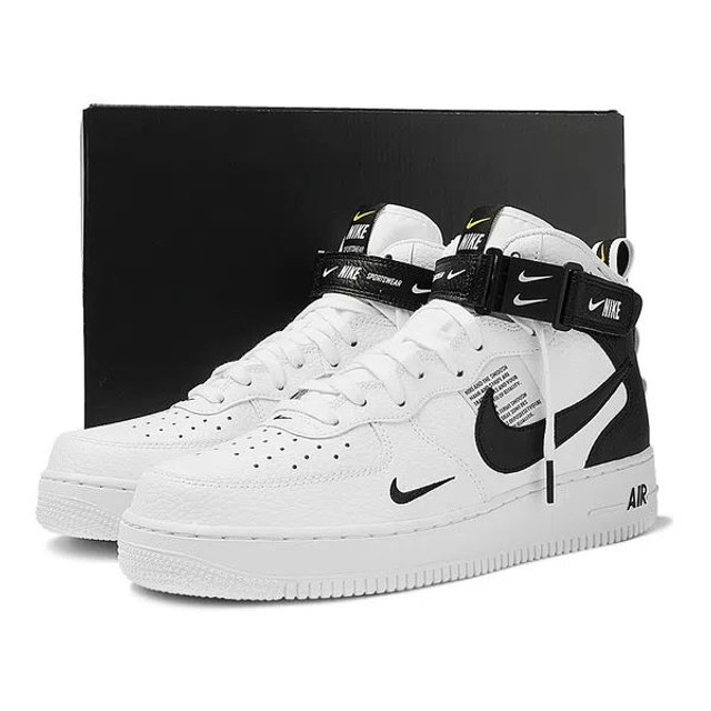 tênis nike air force 1 mid 07 masculino branco