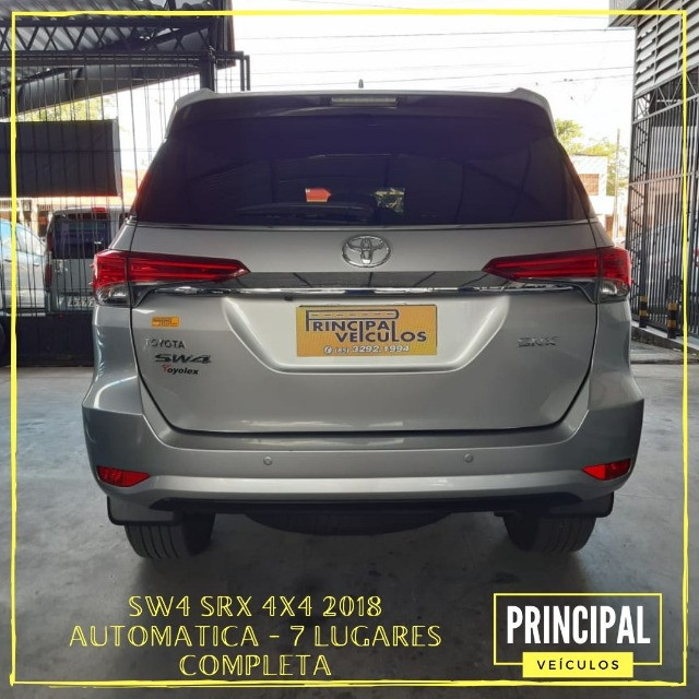 Toyota Hilux SW4 Srx 2018 Completo - Garantia de Fabrica - Foto 4
