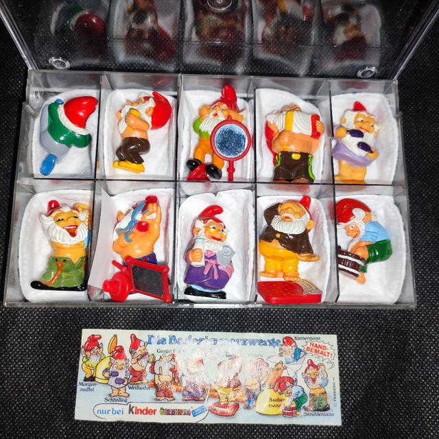 Coleção Completa Kinder Ovo 1991 Deluxe Edition