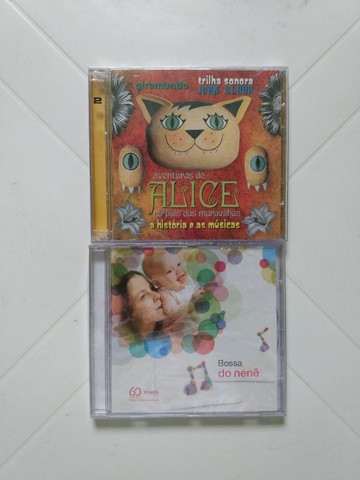 Três CD's infantis lacrados 