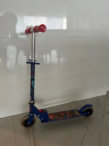 Patinete Infantil SONIC Ajustável 3 Rodas Com Cesta Música Luzes + Surpresa  Pronta Entrega no Brasil