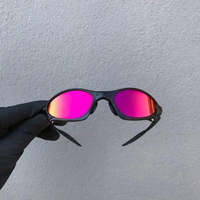 Óculos De Sol Juliet Xmetal Lente Ruby - Kit Preto